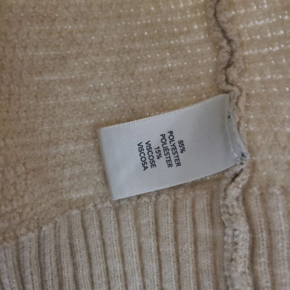 BKE Checker‎ Trim Cardigan Sweater M
